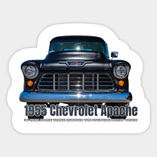 1955 Chevrolet Apache 36 Stepside Pickup Truck Sticker